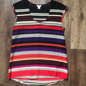 J. Crew Striped Blouse